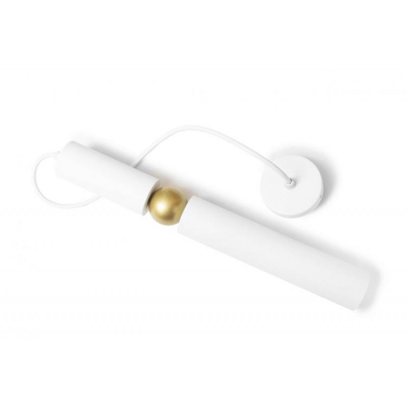 Світильник підвісний MSK Electric Antique білого кольору NL 40500 WH+BN