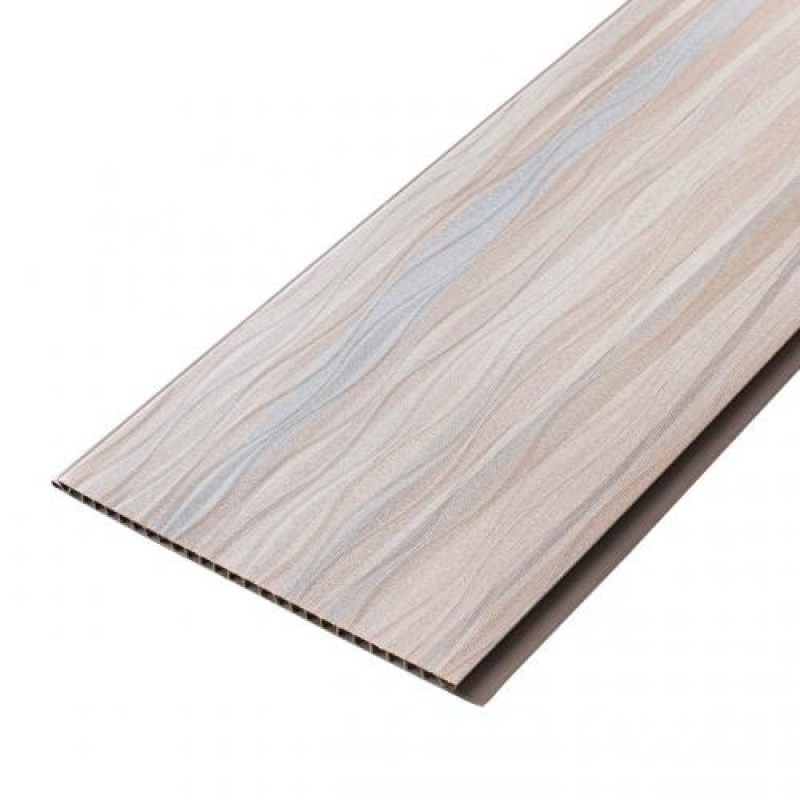 Панель ПВХ ламінована пластикова вагонка для стін та стелі Меланж L 03.44 Riko