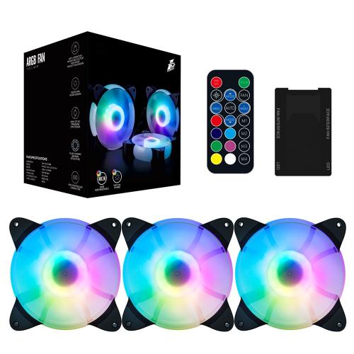 Вентилятор 1stPlayer CC-Combo RGB 3 Fans; 120х120х25мм, 6-pin в інтернет супермаркеті PbayMarket!