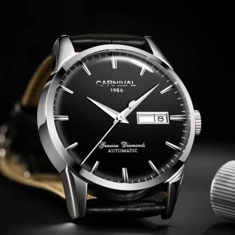 Годинник наручний Carnival Flagman Black