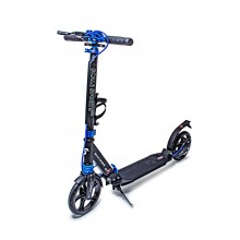 Двоколісний самокат Scale Sports SS-52, складане, ручне гальмо, Led-ліхтарик Dark blue (1296360217)