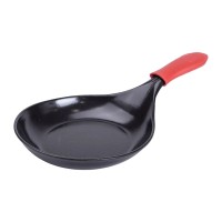 Сковорода універсальна чавунна Yongkang 24.5 см Чорний (HP-1-12)