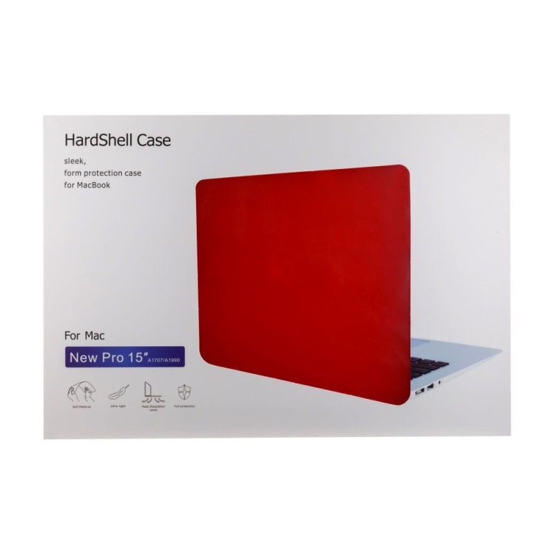 Чохол Crystal Case для Apple Macbook Pro 15.4 Red