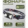 Налобний ліхтар Yema YEMAO PL 185 6 режимів Чорний (30151375)