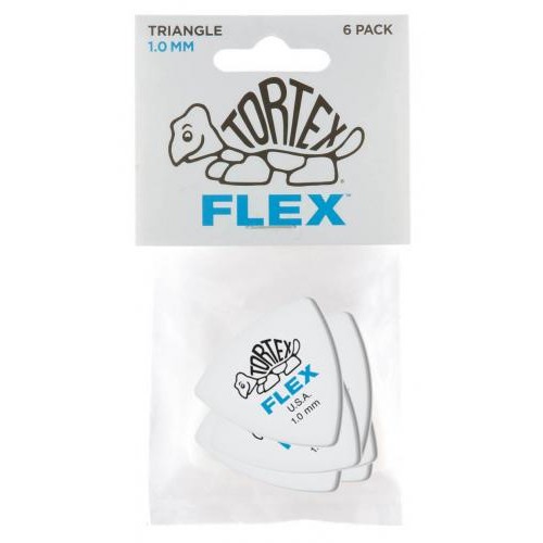 Медіатори Dunlop 456P1.0 Tortex Flex Triangle Player's Pack 1.0 mm (6 шт.) Медіатори Dunlop 456P1.0 Tortex Flex Triangle Player's Pack 1.0 mm (6 шт.)