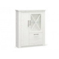 Комод-вітрина Меблі Сервіс Джорджія 2Д1В андерсон пайн Комод-вітрина Меблі Сервіс Джорджія 2Д1В андерсон пайн