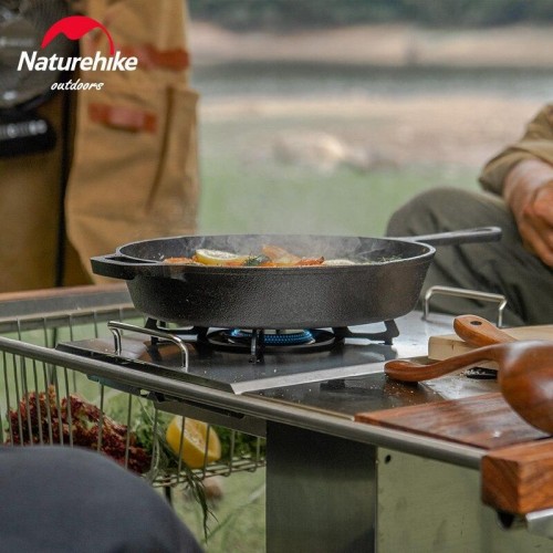 Плита стіл туристичний Naturehike NH20RJ001 4500Вт Сріблястий (2419297765)