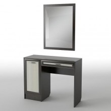 Туалетний столик Тиса Мебель БС-34 Венге Дуб молочний 75x40x100 см