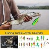 Адвент-календар для риболовлі Fishing box 24в1 Fishing Tackle (H051244)