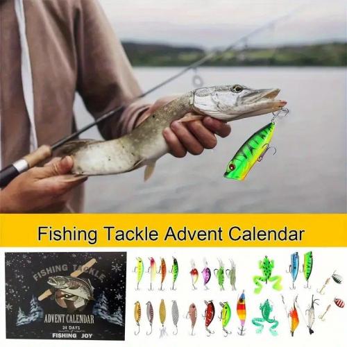 Адвент-календар для риболовлі Fishing box 24в1 Fishing Tackle (H051244) Адвент-календар для риболовлі Fishing box 24в1 Fishing Tackle (H051244)