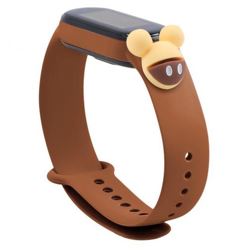 Ремінець Cartoon Strap для Xiaomi Mi Band 5/6 Brown Mickey Ремінець Cartoon Strap для Xiaomi Mi Band 5/6 Brown Mickey