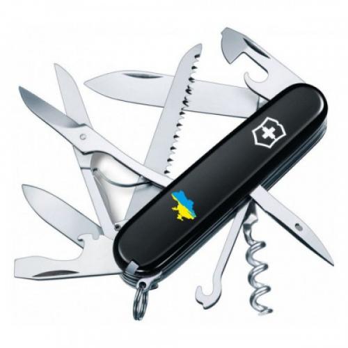 Ніж Victorinox Huntsman Ukraіne 91мм Мапа України син-жовт. (1049-Vx13713.3_T1166u) Ніж Victorinox Huntsman Ukraіne 91мм Мапа України син-жовт. (1049-Vx13713.3_T1166u)
