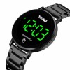Наручний чоловічий годинник Skmei Light 1550 Чорний