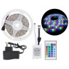 Світлодіодна стрічка комплект Led SMD 3528 RGB 54 LED/m 5 м