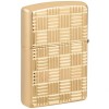 Запальничка бензинова Zippo Basketweave Design Золотистий (46274)