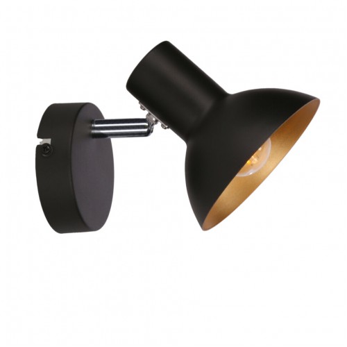 Бра Candellux Diso 16x12 см Чорний (91-63410)