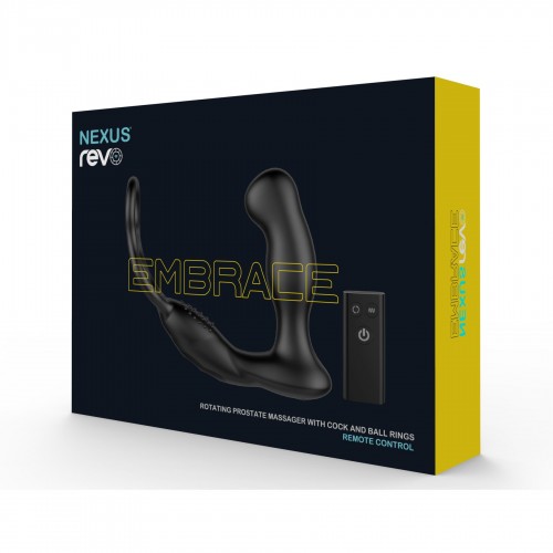 Масажер простати Nexus Revo Embrace з головкою, яка обертається та з ерекційним кільцем в інтернет супермаркеті PbayMarket! Масажер простати Nexus Revo Embrace з головкою, яка обертається та з ерекційним кільцем в інтернет супермаркеті PbayMarket!