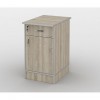 Тумба офісна Тиса Мебель ТМ-108 2 Сонома 75x60x40 см