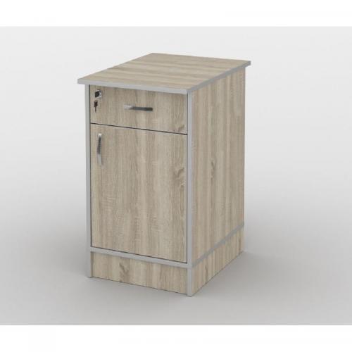 Тумба офісна Тиса Мебель ТМ-108 2 Сонома 75x60x40 см Тумба офісна Тиса Мебель ТМ-108 2 Сонома 75x60x40 см