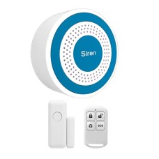 Локальна бездротова система сигналізації з сиреною Nectronix PE-519-А, 1 датчик, 1 пульт