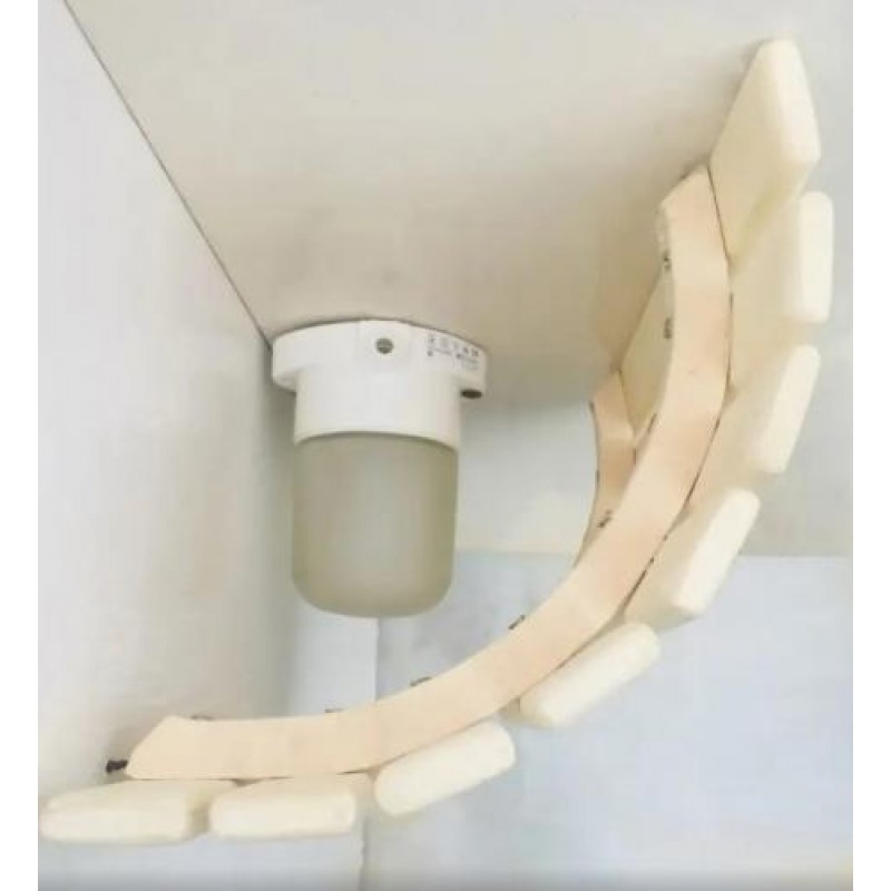 Огорожа світильника з термовставкою для лазні та сауни, PRO 330х270 мм