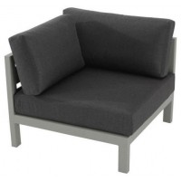 Лаунж крісло кутове у стилі Loft NS-970 680x700x700 мм Серый