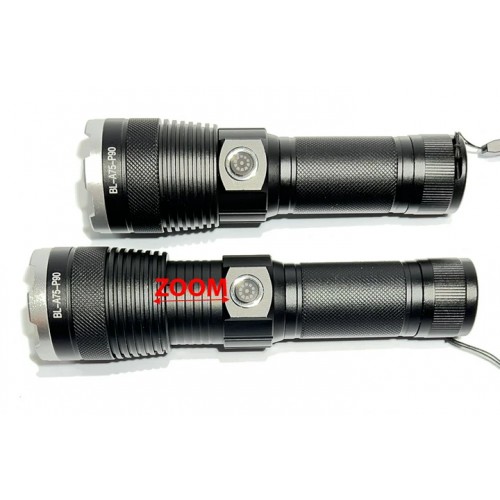 Ручний ліхтар Police BL-A75-P90 zoom Type-C 26650 3xAAA 5 режимів Ручний ліхтар Police BL-A75-P90 zoom Type-C 26650 3xAAA 5 режимів