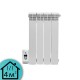 Електрорадіатор ELECTRO.4SL стандарт 500/96 (168Вт) програматор зліва 390Вт з настінними кріпленнями