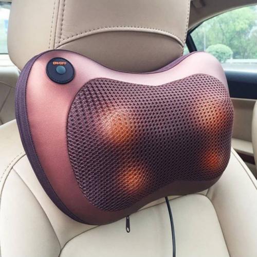 Покращена роликова подушка для масажу з підігрівом для тіла Massage Pillow Car and Home (R1275) в інтернет супермаркеті PbayMarket!