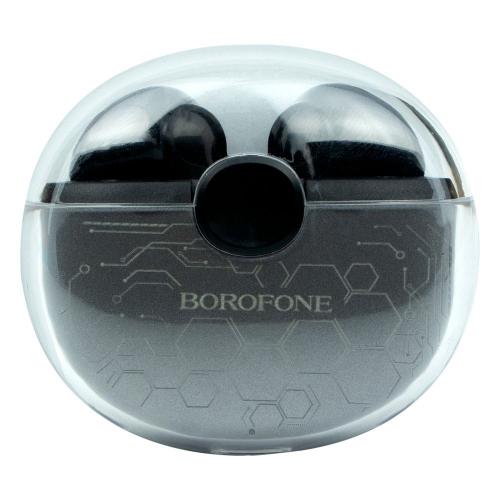 Бездротові навушники Borofone BW15 Bluetooth V5.3 30/250mAh RGB підсвічування 4h Type C Black в інтернет супермаркеті PbayMarket!