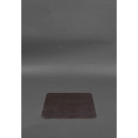 Килимок для мишки з натуральної шкіри 1.0 темно-коричневий краст BlankNote