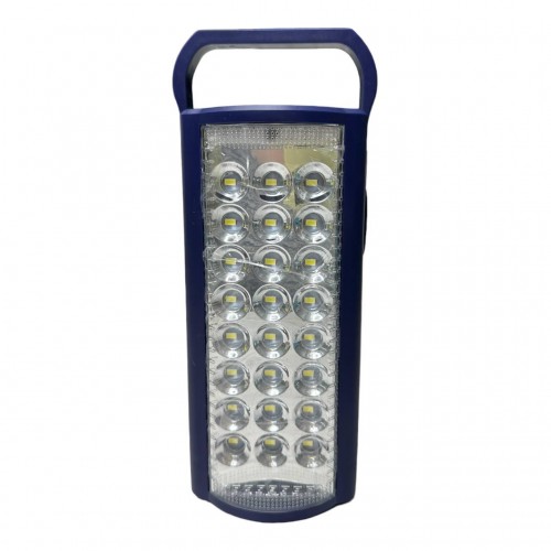 Ручний акумуляторний прожектор Almana KP-6324 24 LED з павербанком синій (1934082139) Ручний акумуляторний прожектор Almana KP-6324 24 LED з павербанком синій (1934082139)