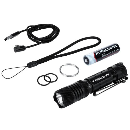 Ліхтар тактичний Mactronic T-Force XP 2030 Lm USB Rechargeable Magnetic Чорний (DAS302091)