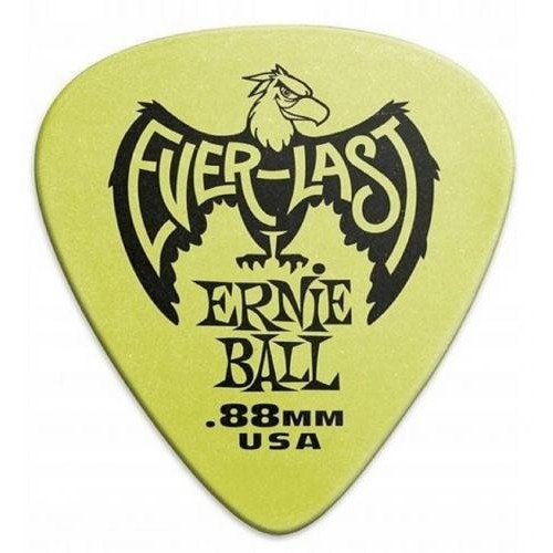 Медіатори Ernie Ball 9191 Green Everlast Guitar Player's Pack 0.88 mm (12 шт.) Медіатори Ernie Ball 9191 Green Everlast Guitar Player's Pack 0.88 mm (12 шт.)