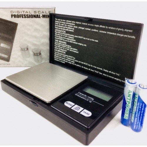 Ваги ювелірні DIGITAL SCALE PROFESSIONAL-MINI 1000g 0.1g (7020) Ваги ювелірні DIGITAL SCALE PROFESSIONAL-MINI 1000g 0.1g (7020)
