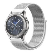 Ремінець BeWatch для Samsung Galaxy Watch 42 | Galaxy Watch 3 41| Active| Active2 нейлоновий 20мм липучка Білий Ремінець BeWatch для Samsung Galaxy Watch 42 | Galaxy Watch 3 41| Active| Active2 нейлоновий 20мм липучка Білий