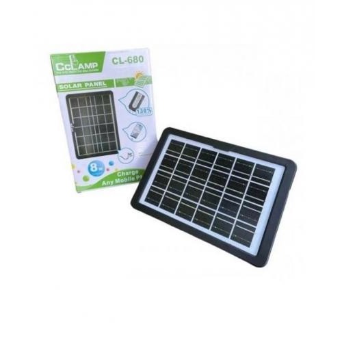 Сонячна панель із USB виходом 8W/28*20 см Solar Panel CCLamp CL-680 в інтернет супермаркеті PbayMarket!