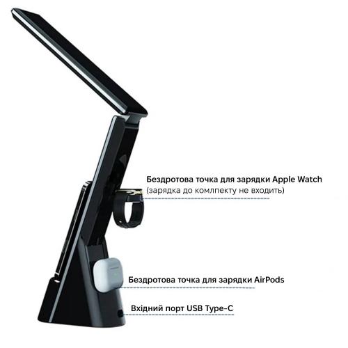 Настільна лампа Inspire N61 15W 1100lm Black Настільна лампа Inspire N61 15W 1100lm Black