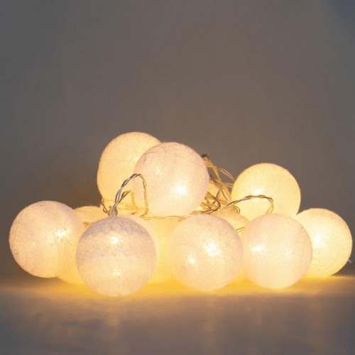 Гірлянда Elso Срібні кульки-ліхтарики 4.2 м Теплий білий (001NL-20S) в інтернет супермаркеті PbayMarket!