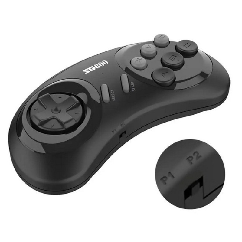 Ігрова приставка + 2 бездротові джойстики Games Controller SG800 Black