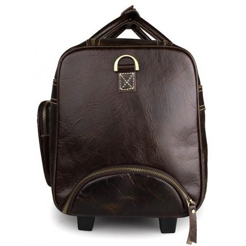 Сумка дорожня Vintage 14253 на колесах Коричнева, Коричневий Сумка дорожня Vintage 14253 на колесах Коричнева, Коричневий