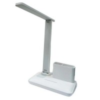 Настільна лампа акумуляторна CNV Portable Desk Lamp BL-3301 9068 з органайзером White