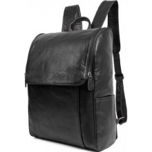 Рюкзак Vintage 14523 шкіряний Чорний, Чорний