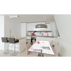 Наклейка вінілова на стіл Zatarga «Лист про кохання» 650х1200 мм Z180695/1st