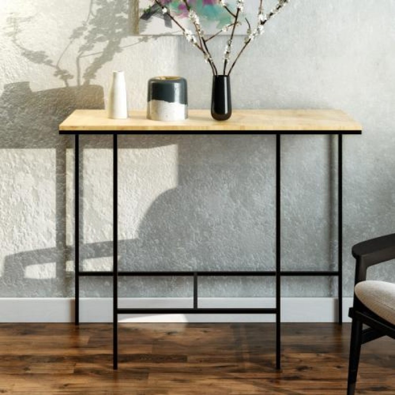 Консоль для дому в стилі Loft NS-408 930x1100x350 мм Черный