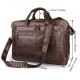 Сумка чоловіча Vintage 14371 для ноутбука 17 дюймів Коричнева