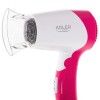 Фен Adler 14,8х17,5х6,5 см Біло-рожевий AD 2259