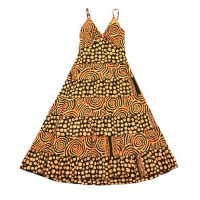 Сукня-сарафан Літнє Karma Коттон Розмір М Відтінки коричневого (24361)