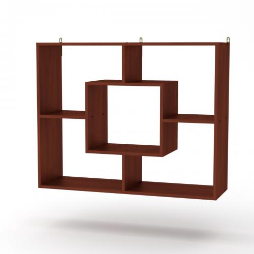 Полиця настінна Компанит П 7 Яблуня Полиця настінна Компанит П 7 Яблуня