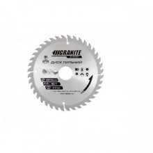 Диск пильний GRANITE для дерева з твердосплавними напайками 180х32х40Т адаптер 32-30 8400 об/хв 5-18-041